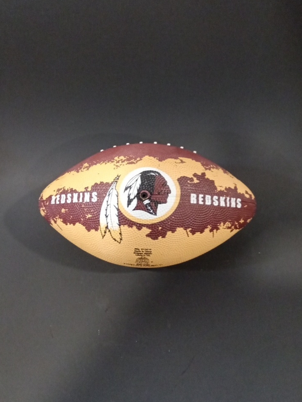 Washington Redskins Themed Football - Burgundy & Gold